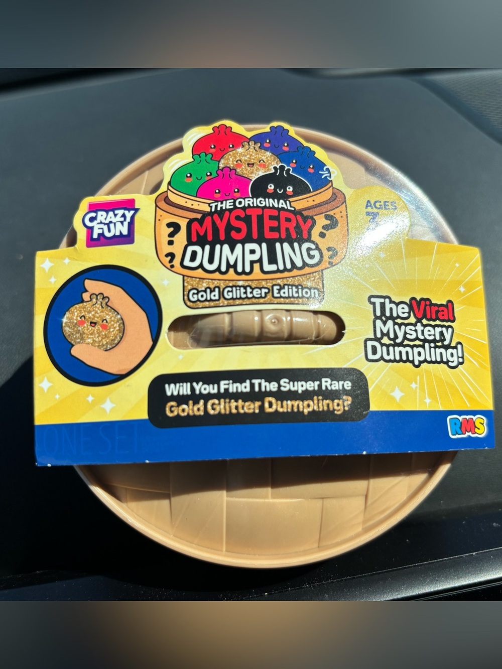 RMS Mystery Dumpling *Gold Glitter Edition* Viral Squishy